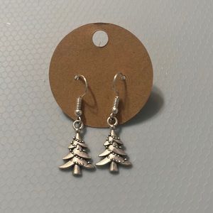 Christmas tree earrings